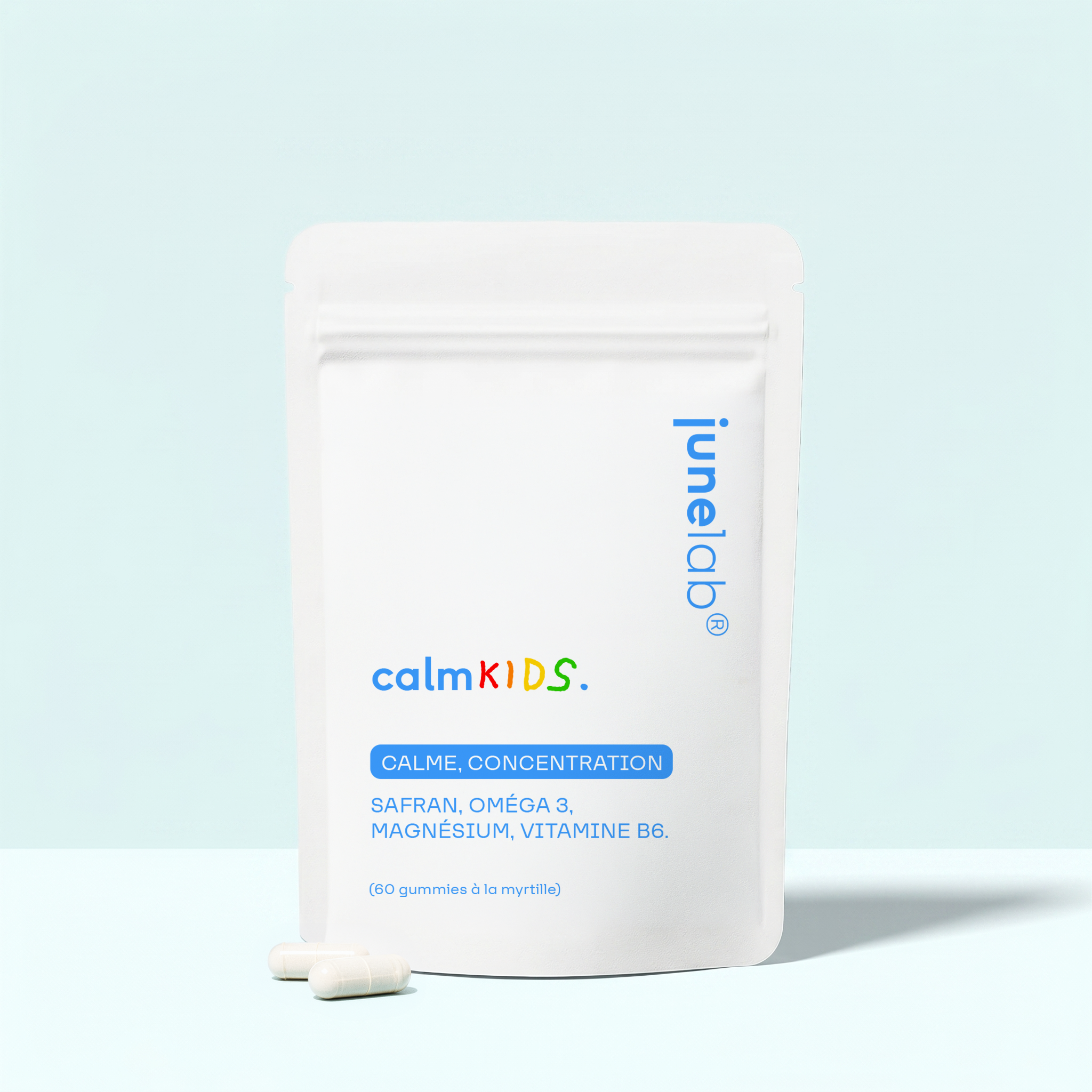 Relaxing Gummies for Children with ADHD - Calm by Junelab® - 90 Gummies